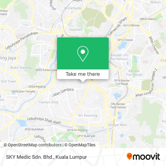 SKY Medic Sdn. Bhd. map