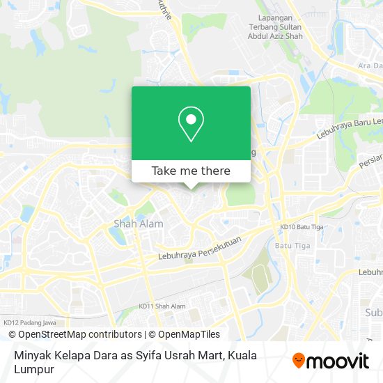 Minyak Kelapa Dara as Syifa Usrah Mart map