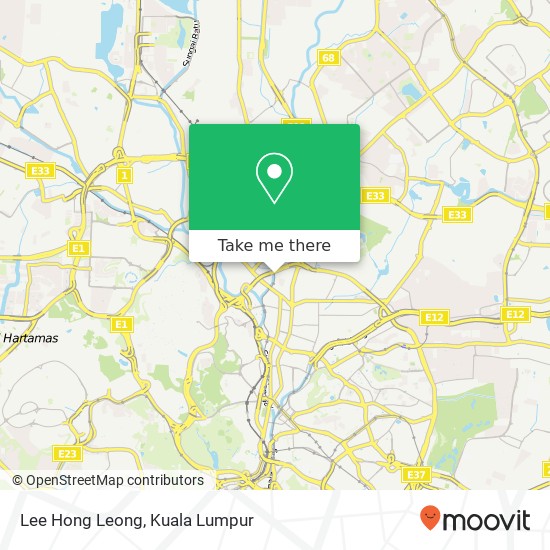 Lee Hong Leong map