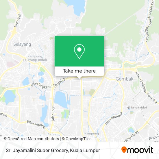 Peta Sri Jayamalini Super Grocery