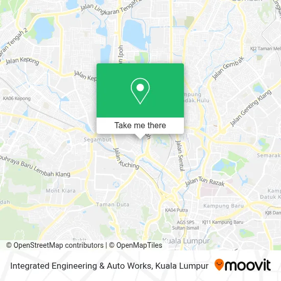 Integrated Engineering & Auto Works map