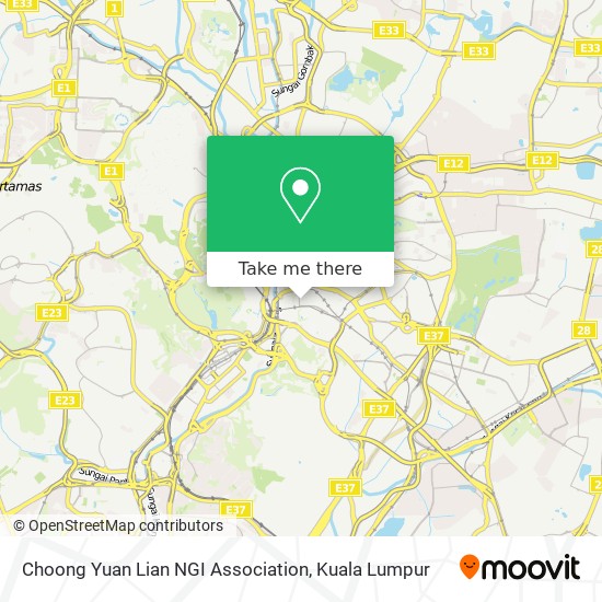 Choong Yuan Lian NGI Association map