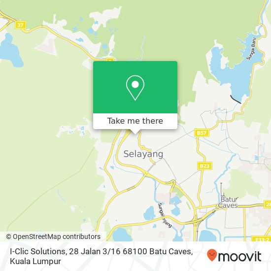 I-Clic Solutions, 28 Jalan 3 / 16 68100 Batu Caves map