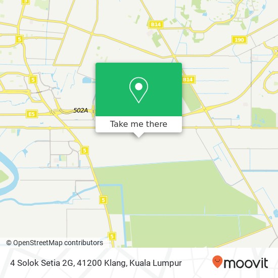 4 Solok Setia 2G, 41200 Klang map