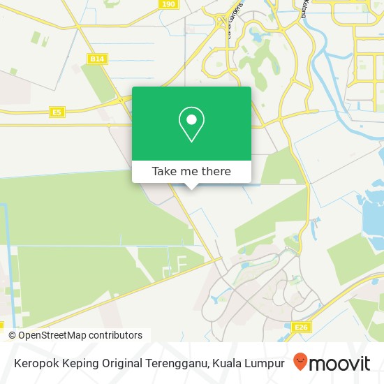 Keropok Keping Original Terengganu map