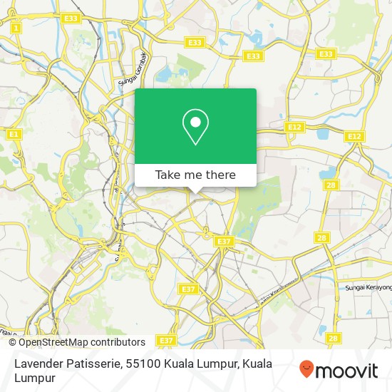 Lavender Patisserie, 55100 Kuala Lumpur map