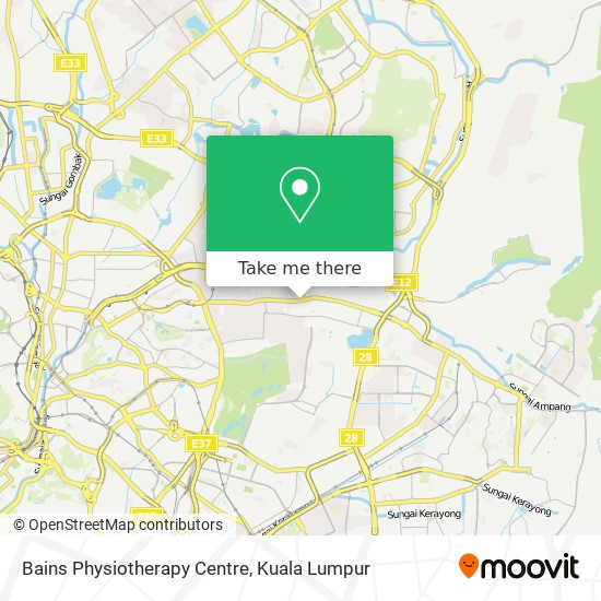 Bains Physiotherapy Centre map