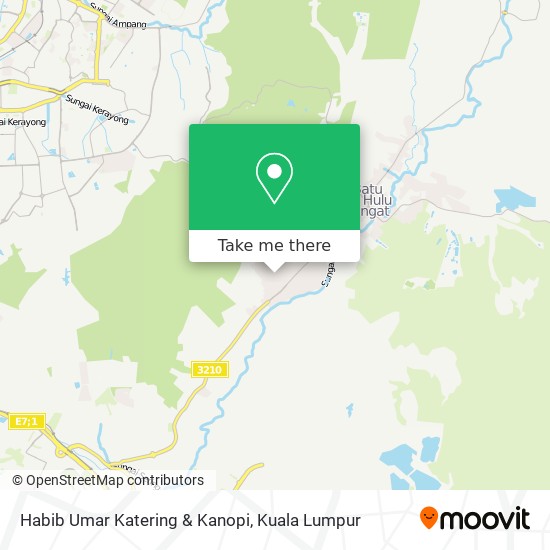 Peta Habib Umar Katering & Kanopi