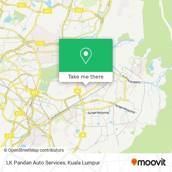 LK Pandan Auto Services map