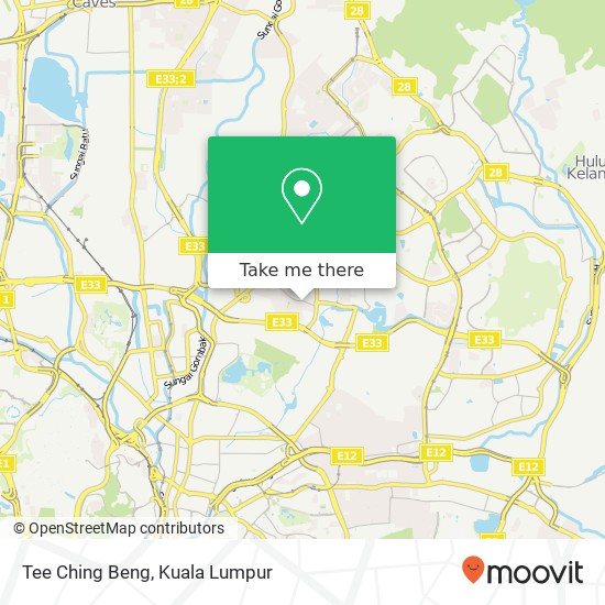 Tee Ching Beng map