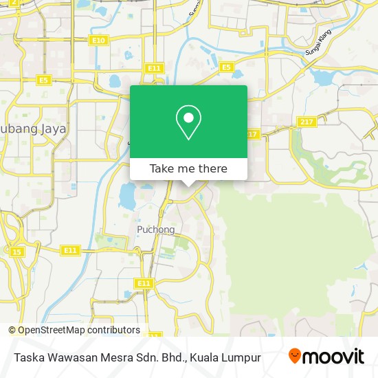 Taska Wawasan Mesra Sdn. Bhd. map