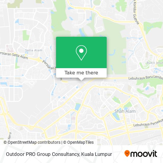 Outdoor PRO Group Consultancy map