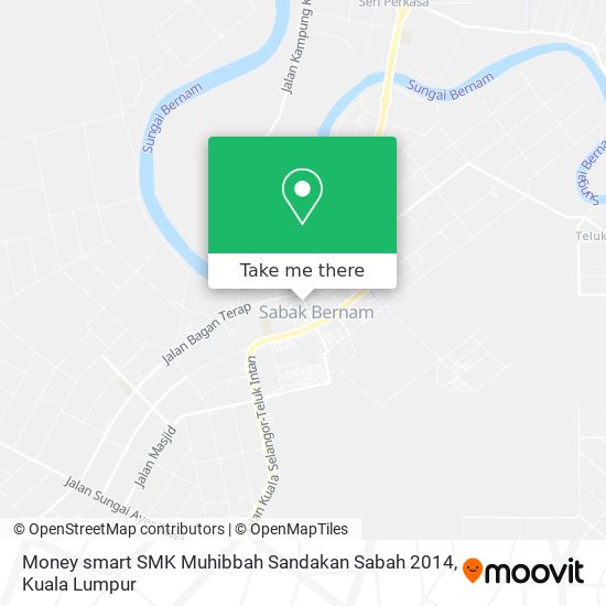 Money smart SMK Muhibbah Sandakan Sabah 2014 map