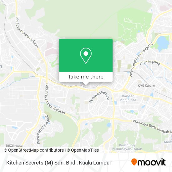 Kitchen Secrets (M) Sdn. Bhd. map