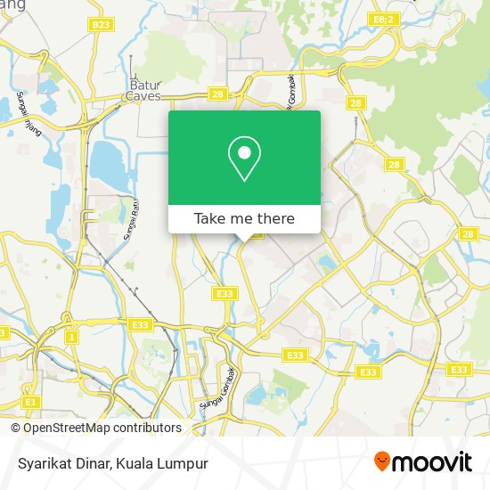 Syarikat Dinar map