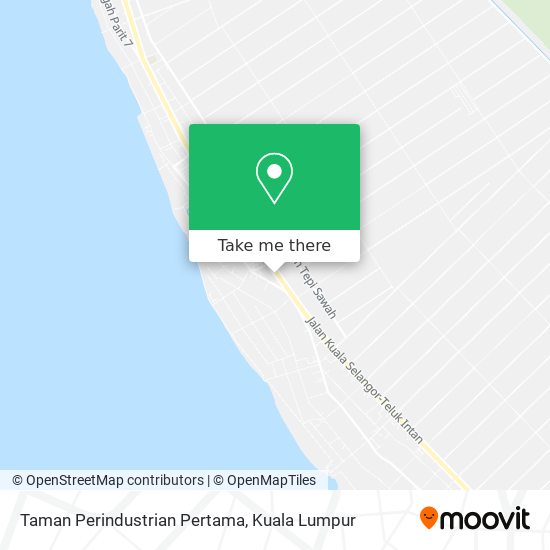 Taman Perindustrian Pertama map