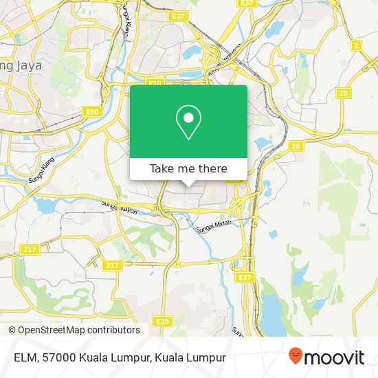 ELM, 57000 Kuala Lumpur map