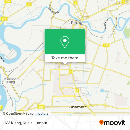 KV Klang map