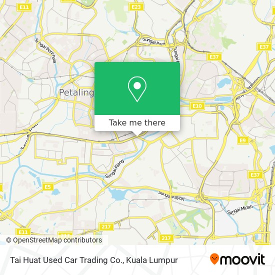 Tai Huat Used Car Trading Co. map