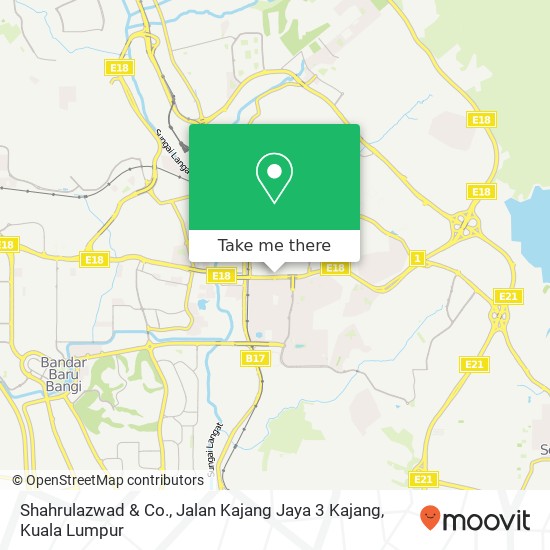 Shahrulazwad & Co., Jalan Kajang Jaya 3 Kajang map