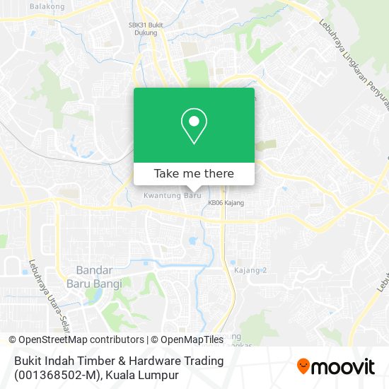 Bukit Indah Timber & Hardware Trading (001368502-M) map