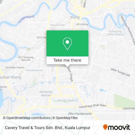 Cavery Travel & Tours Sdn. Bhd. map