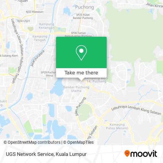 Peta UGS Network Service