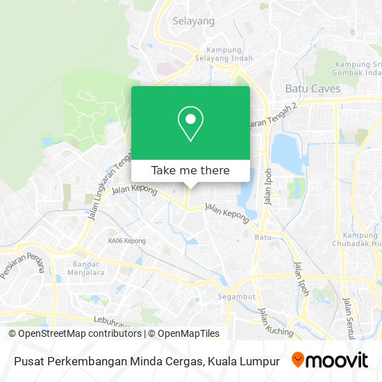 Peta Pusat Perkembangan Minda Cergas