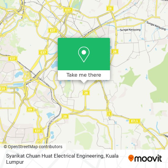 Syarikat Chuan Huat Electrical Engineering map