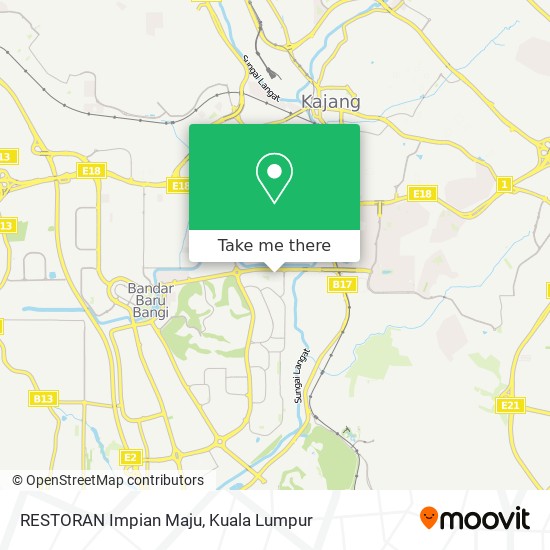 Peta RESTORAN Impian Maju