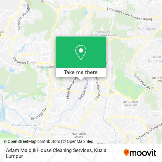 Adam Maid & House Cleaning Services map