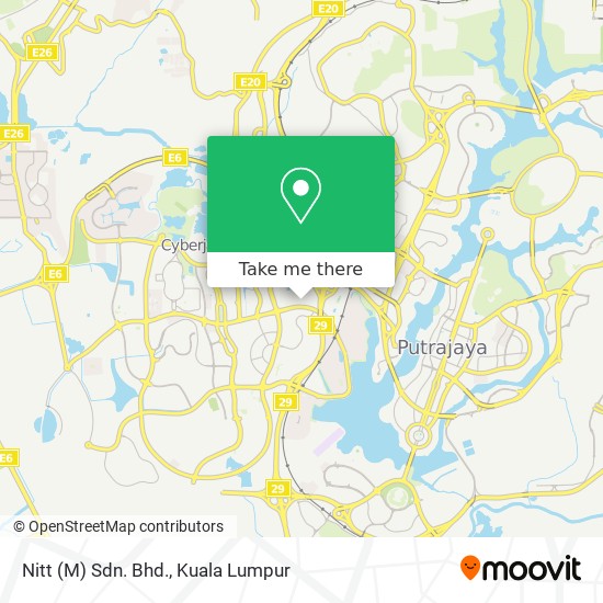 Nitt (M) Sdn. Bhd. map