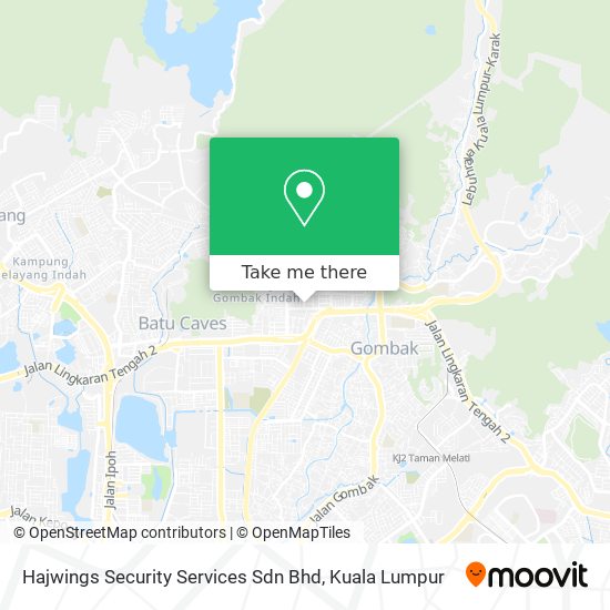 Hajwings Security Services Sdn Bhd map