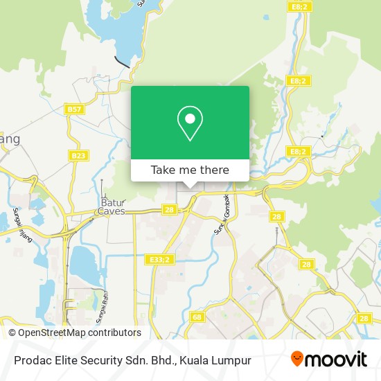 Prodac Elite Security Sdn. Bhd. map