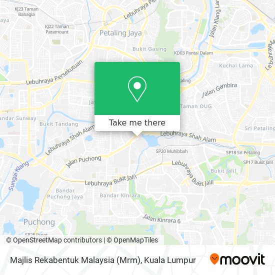 Peta Majlis Rekabentuk Malaysia (Mrm)