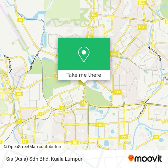 Sis (Asia) Sdn Bhd map