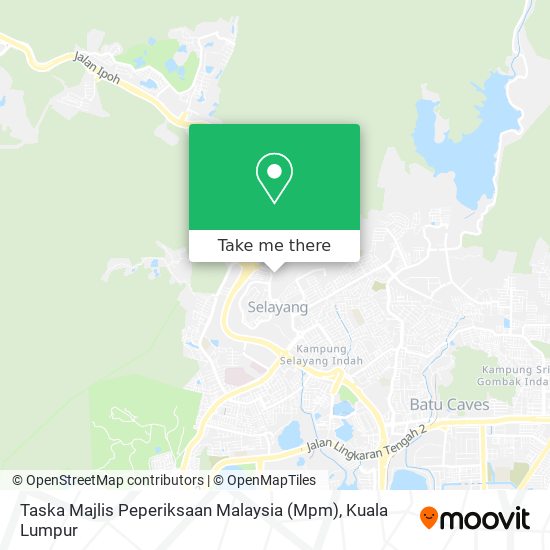Taska Majlis Peperiksaan Malaysia (Mpm) map
