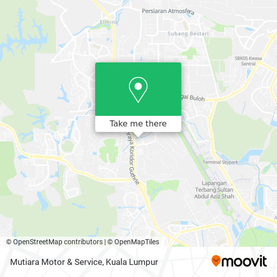 Mutiara Motor & Service map