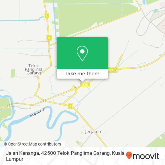 Jalan Kenanga, 42500 Telok Panglima Garang map