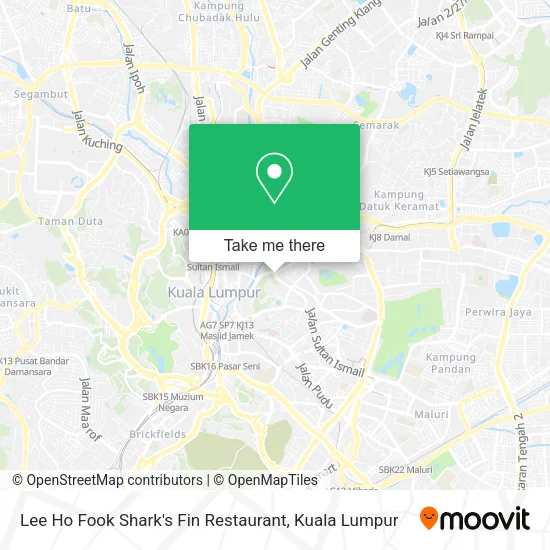 Lee Ho Fook Shark's Fin Restaurant map