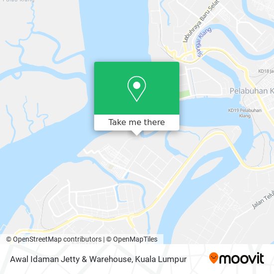 Peta Awal Idaman Jetty & Warehouse