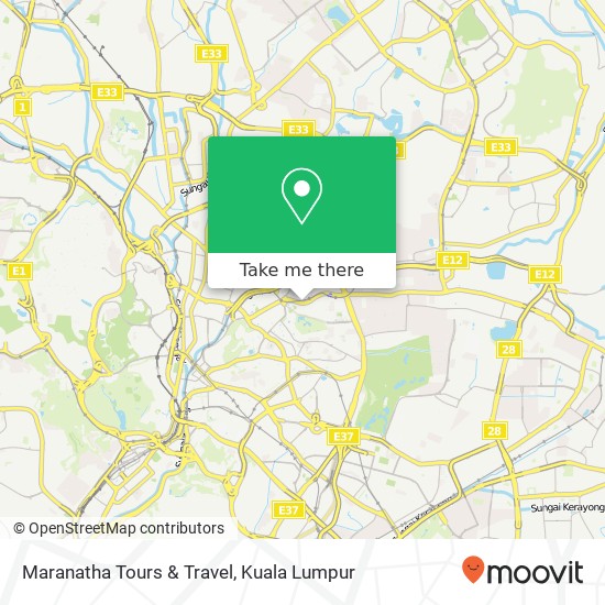 Maranatha Tours & Travel map