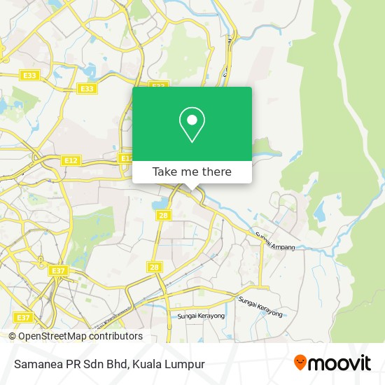 Samanea PR Sdn Bhd map