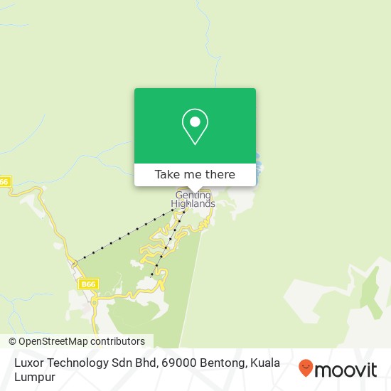 Luxor Technology Sdn Bhd, 69000 Bentong map