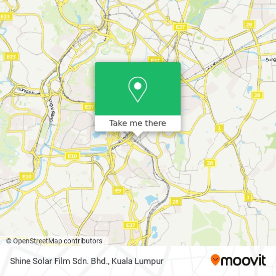 Shine Solar Film Sdn. Bhd. map