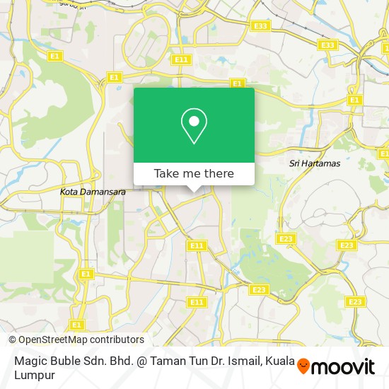 Magic Buble Sdn. Bhd. @ Taman Tun Dr. Ismail map