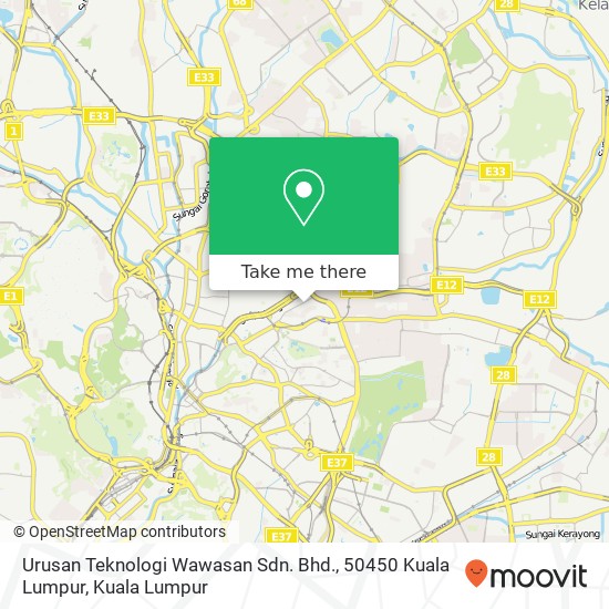 Peta Urusan Teknologi Wawasan Sdn. Bhd., 50450 Kuala Lumpur