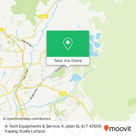 A-Tech Equipments & Service, 6 Jalan SL 6 / 7 43000 Kajang map