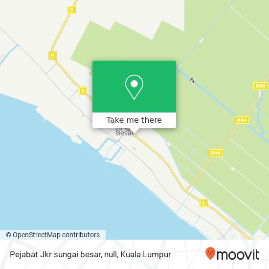 Pejabat Jkr sungai besar, null map