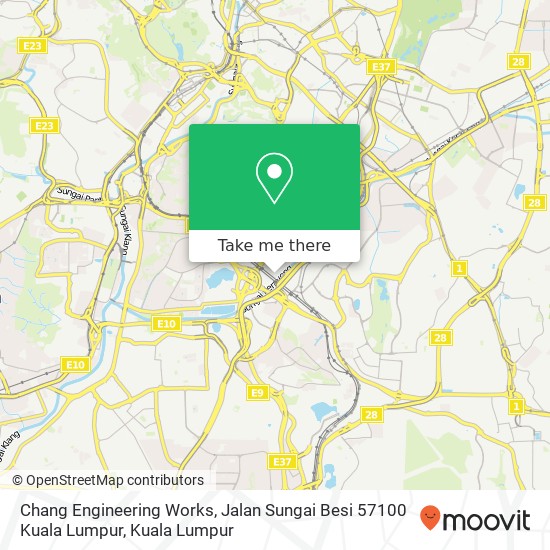 Chang Engineering Works, Jalan Sungai Besi 57100 Kuala Lumpur map